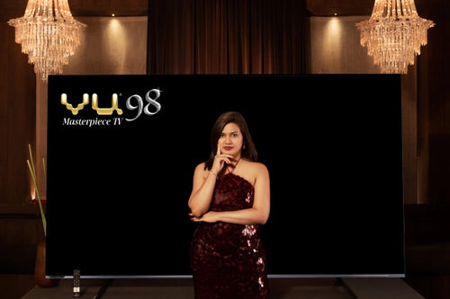 Reimagine cinematic experience with the grand arrival of Vu 98 Masterpiece TV