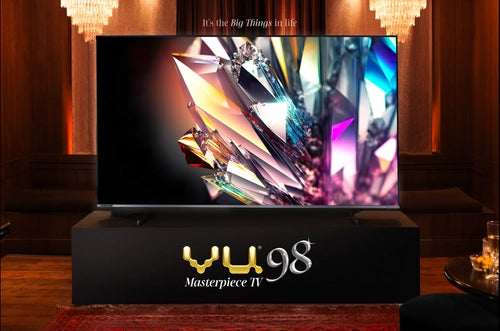 Bring home the Vu 98 Masterpiece for an immersive cinema experience like never before